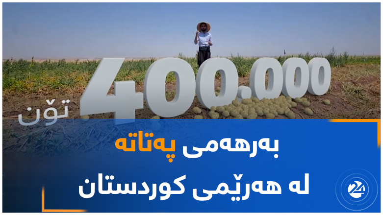 بەرهەمی پەتاتە لە هەرێمی کوردستان